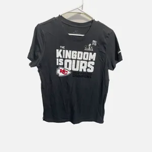 Nike Kansas City Chiefs‎ Super Bowl LVIII Champions T-Shirt Womens Medium Black thumbnail 2