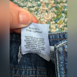Vintage Y2K Tapemeasure denim jean skort, size 12 thumbnail 7