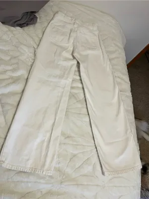 Edikted White Wide Leg Flare Jeans thumbnail 4