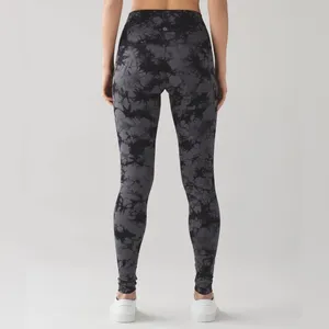 Lululemon Wunder Under Pant (Hi-Rise) Shibori Black Dark Carbon Size 4 thumbnail 2