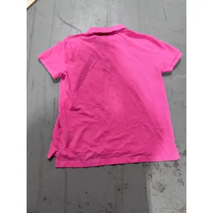 Polo Ralph Lauren Womens Pink Classic Fit Short Sleeve Pique Polo Shirt Medium thumbnail 3