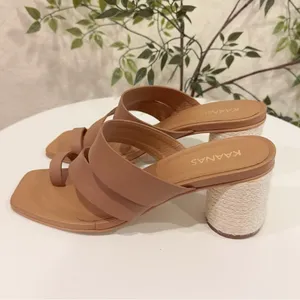 Kaanas Topaz Toe Ring Strappy Heel Sandal Size 6 NWOT Summer Vacation thumbnail 3