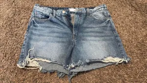 Distressed Denim Shorts thumbnail 1