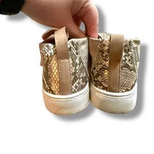 Hey‎ Dude Peyton Slip-On Sneakers Women’s Size 7 Brown Snakeskin Casual Comfort thumbnail 6