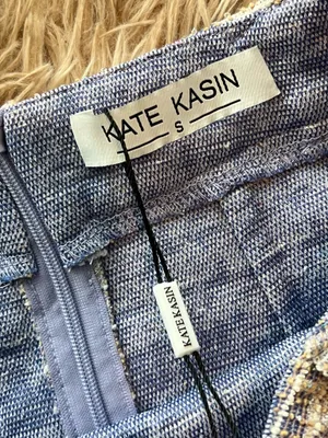 Kate Kasin Tweed Skirt new w/Tags Gray thumbnail 6