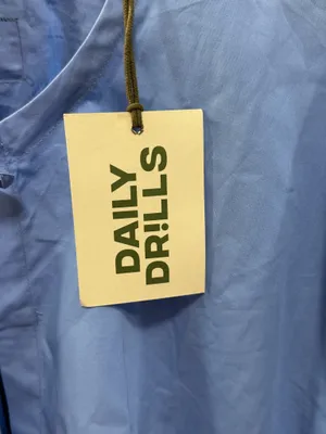 Daily Drills Poplin Resort Tie Top Malibu XS/S NWT thumbnail 5
