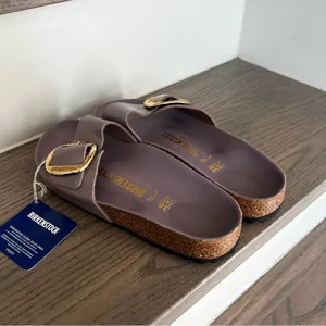 NWT Birkenstock Free People Madrid Hammered Big Buckle High Shine Faded Purple thumbnail 4