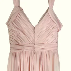 Azazie Calla Bridesmaid Formal Dress in Pale Pink Size 2 thumbnail 11
