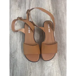 Alias Mae Oasis Sandwich Platform Sandal in Light Tan Leather. Women's‎ Size 36 thumbnail 2