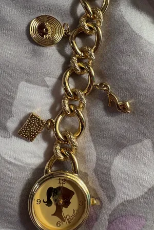 Vintage Limited Edition Charming Barbie Fossil Watch thumbnail 1
