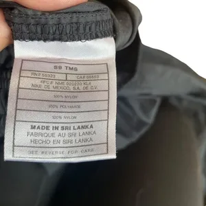 Nike Vintage 90s Windbreaker Pants Black‎ Size L Nylon thumbnail 5