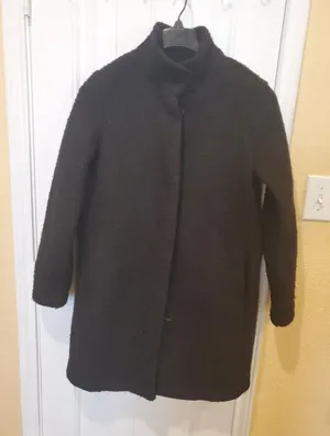 Old Navy Women’s Coat Soft Shell Hidden Button Front Size M Medium thumbnail 1