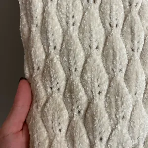 Pink Rose Ivory Textured Knit Sweater thumbnail 4