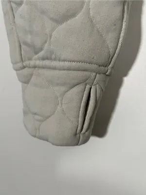 Lululemon Scuba Oversized Quilted Half Zip Size M/L Bone thumbnail 9
