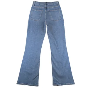 Denim Forum Aritzia Joni High Rise Flare Jeans Blue Medium Wash 28 DW1663 thumbnail 2