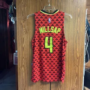 🔥5/20🔥 Adidas Swingman Jersey Paul Millsap jersey S thumbnail 2