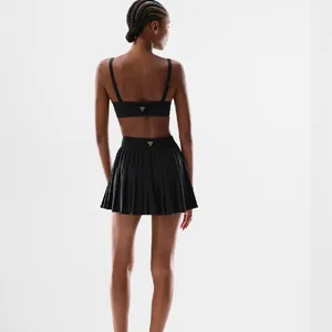 Aritzia Move tech tennis pro black micro skirt  thumbnail 4