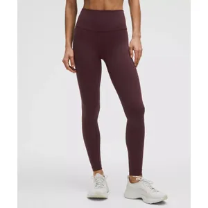 Lululemon Wunder Train High-Rise Tight 28" Size 8 Goodnight Plum NWT Authentic thumbnail 4