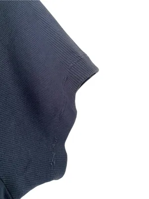 Madhappy Dark Gray Baby Ribbed Crop T-shirt size XL thumbnail 4