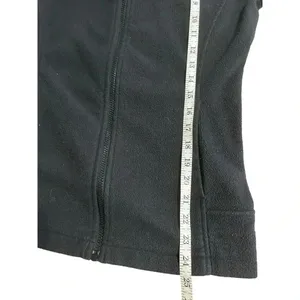 North Face Full Zip Fleece Women's Size Medium Black Hiking Warm Active thumbnail 7