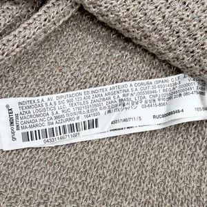 Zara Womens Crochet Knit Dress Small Sleeveless Midi Quiet‎ Luxury Metallic Chic thumbnail 9