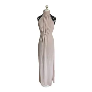 Boho‎ Halter Maxi Dress XS Show Me Your Mumu Pink Beach Vacation Wedding Guest thumbnail 4