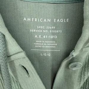 American Eagle Oversized Shacket Women Large Green Gorpcore Coastal Boho Earthy thumbnail 4