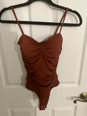 EXPRESS Contour Bodysuit thumbnail 1