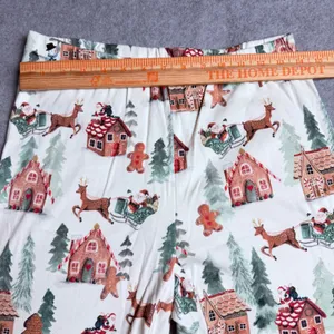 Pottery Barn Kids Holiday Gingerbread Organic Cotton Pajama Set Adult S and L thumbnail 16