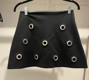 Zara Black Mini Skirt thumbnail 1