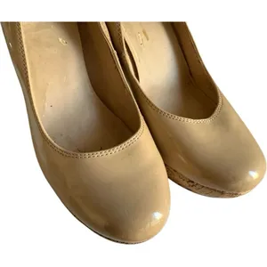 Womens Guess WG Sophy Cork Bottom Patent Leather Pumps Heels - Sz 10 thumbnail 5