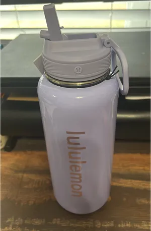 Lululemon Tumbler back to life sport bottle, 32 ounce straw lid thumbnail 2