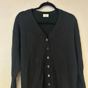 Aritzia Wilfred Utopia Merino Wool Sweater Midi Dress Black Size Small thumbnail 8