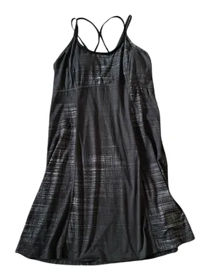 The North Face Heather Gray Black Hiking Gorpcore Empower Dress Sz L thumbnail 2