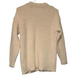 Madewell Kent Cardigan Sweater – Chunky Cotton Blend,Size XS thumbnail 3