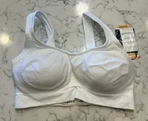 NWT Truekind White Daily Comfort Wirefree Shaper Bra Size Small‎ thumbnail 1
