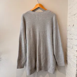 Altar’d State Gray Knit Button Up Cardigan thumbnail 5