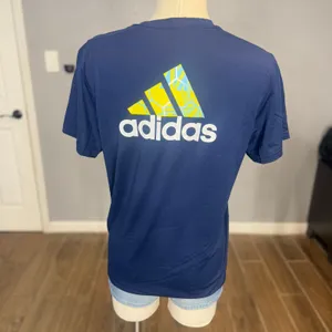 Adidas Women’s Nashville SC Navy Graphic T-Shirt, L thumbnail 2