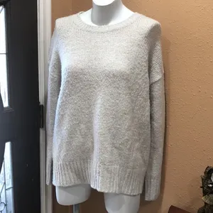 Zara knit cream sweater thumbnail 2