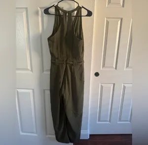 Lulu’s Olive Green Jumpsuit  thumbnail 4