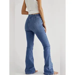 Free People We The Free Jayde Flare Jeans Night Sky size 30 Y2K dramatic flare thumbnail 2