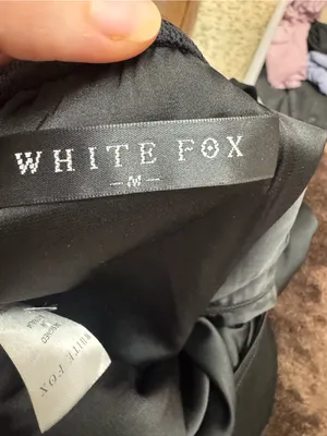 White Fox Boutique Black Scoop-Front Bodysuit thumbnail 6