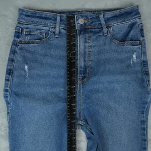 Old Navy Higher High-Rise Flare Jeans Women 6 Distressed Mary Kate Boho Retro‎ thumbnail 10