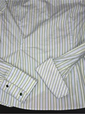 Vintage Ezra Fitch by Abercrombie & Fitch Y2K Button-Up 💚🩵 thumbnail 2