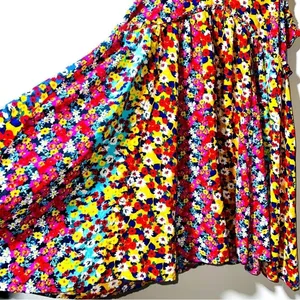 Patrons of Peace Floral Patchwork Dress Large NWT Boho‎ Flowy thumbnail 3