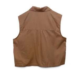 Everlane Womens Sleeveless Button Down Cotton Poplin Shirt Dusty Rose Size 6 thumbnail 2