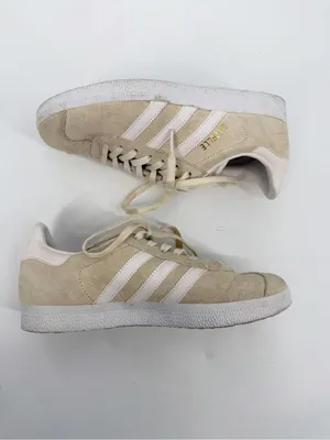 Adidas Gazelle Cream Suede‎ Sneakers Size 5.5 thumbnail 9