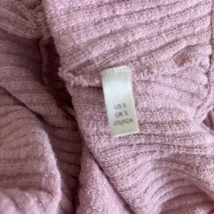 Free People Beach‎ Babydoll Tunic Top Small Pink Ribbed Oversized Flowy Boho S thumbnail 11