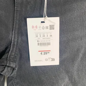 NWT black Pull & Bear Mid Waist Straight Leg Jeans Size 0 thumbnail 8