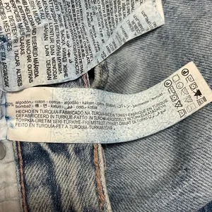 Zara Women's Blue High Rise Relaxed Straight Wide Leg Denim Jeans Pants Size 4 thumbnail 5
